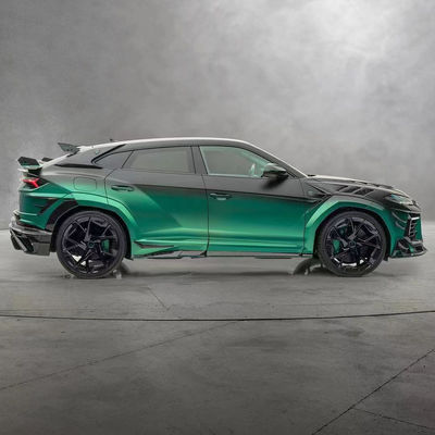 280мм Lamborghini Body Kit URUS MSY Style Передний и задний бампер Спойлер Hood Kit Зеленый
