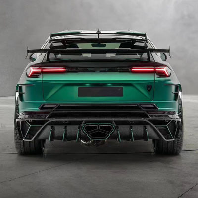 280мм Lamborghini Body Kit URUS MSY Style Передний и задний бампер Спойлер Hood Kit Зеленый