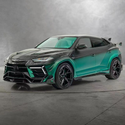 280мм Lamborghini Body Kit URUS MSY Style Передний и задний бампер Спойлер Hood Kit Зеленый