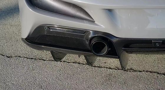 Автозапчасти для Феррари F8 Углеродные волокна корпус комплект F8 Усовершенствовать Новый стиль диффузер Углеродные волокна диффузер