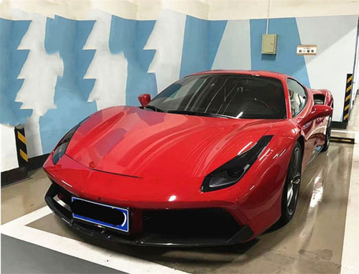 Для Ferrari 488 Carbon Fiber Body Kit 488 Усовершенствованный Capristo Style Carbon Fiber Front Lip Diffuser Спойлер