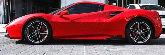 Для Ferrari 488 Carbon Fiber Body Kit 488 Усовершенствованный Capristo Style Carbon Fiber Front Lip Diffuser Спойлер