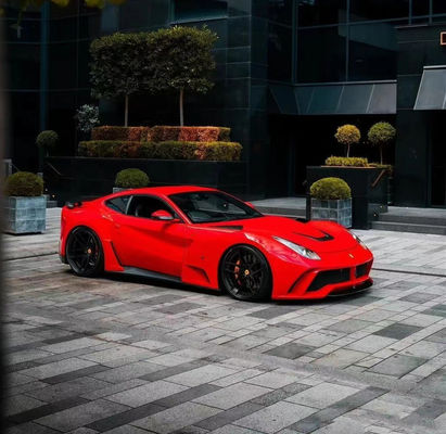 Для Ferrari F12 Carbon Fiber Wide-body Kit F12 Upgrade NOtc N-Largos-style Rear Bumper Carbon Fiber Wide-body Kit
