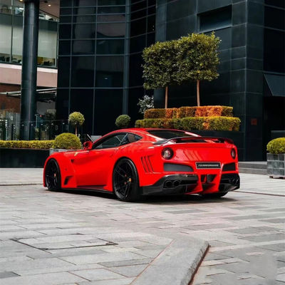 Для Ferrari F12 Carbon Fiber Wide-body Kit F12 Upgrade NOtc N-Largos-style Rear Bumper Carbon Fiber Wide-body Kit