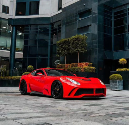 Для Ferrari F12 Carbon Fiber Wide-body Kit F12 Upgrade NOtc N-Largos-style Rear Bumper Carbon Fiber Wide-body Kit