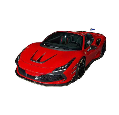 Автозапчасти для Ferrari F8 Комплект корпуса из углеродного волокна F8 Усовершенствовать стиль MSY Передняя лопатка Диффузор Спойлер Боковая юбка Комплект корпуса