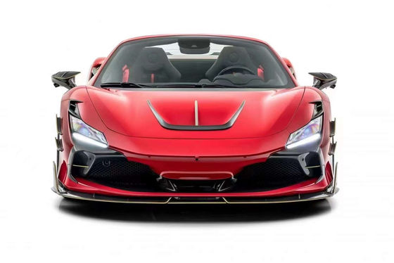Автозапчасти для Ferrari F8 Комплект корпуса из углеродного волокна F8 Усовершенствовать стиль MSY Передняя лопатка Диффузор Спойлер Боковая юбка Комплект корпуса