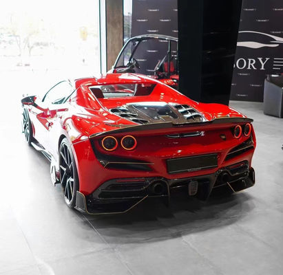 Автозапчасти для Ferrari F8 Комплект корпуса из углеродного волокна F8 Усовершенствовать стиль MSY Передняя лопатка Диффузор Спойлер Боковая юбка Комплект корпуса