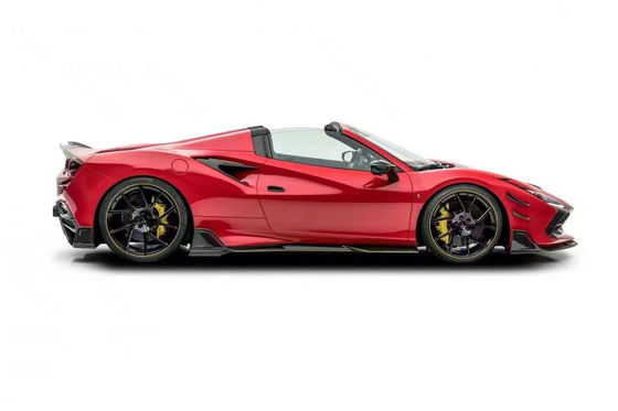 Автозапчасти для Ferrari F8 Комплект корпуса из углеродного волокна F8 Усовершенствовать стиль MSY Передняя лопатка Диффузор Спойлер Боковая юбка Комплект корпуса