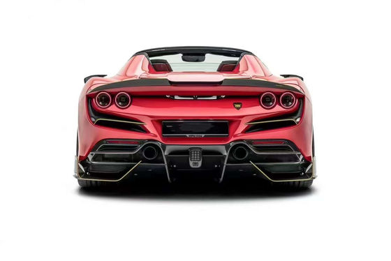 Автозапчасти для Ferrari F8 Комплект корпуса из углеродного волокна F8 Усовершенствовать стиль MSY Передняя лопатка Диффузор Спойлер Боковая юбка Комплект корпуса