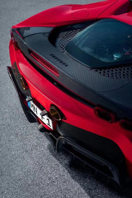 Спойлер из углеродного волокна Спойлер из углеродного волокна для Ferrari SF90 SF90 Upgraded OEM Style Spoiler Tail