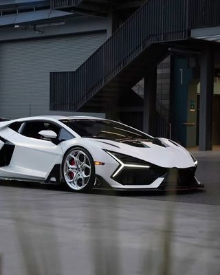 Lamborghini Revuelto Custom Body Kits Carbon Fiber DUKE Style Custom Front Diffuser (Ламборгини Ревуэлто - на заказ) Диффузер спереди