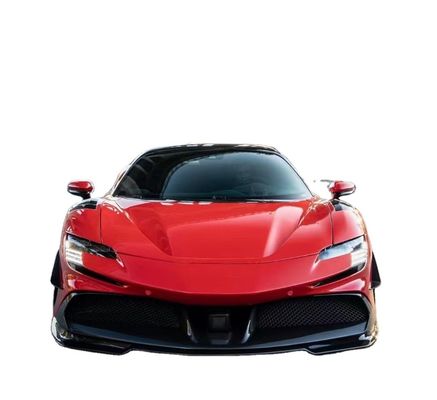 Для Ferrari SF90 Комплект корпуса из углеродного волокна SF90 Upgrade RYFT Style Jump Down Front Lip Diffuser