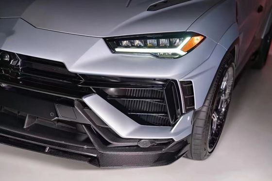 URUS Carbon Body Kit Vors Style Carbon Fiber Front Lip Diffuser Spoiler Широкофункциональный комплект