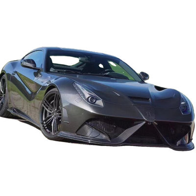 Для Ferrari F12 Dry Carbon Fiber Body Kit F12 Усовершенствованный стиль MSY Передний и задний бампер Спойлер капот