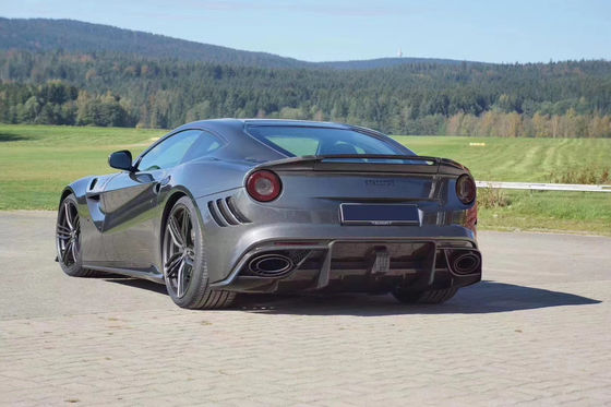 Для Ferrari F12 Dry Carbon Fiber Body Kit F12 Усовершенствованный стиль MSY Передний и задний бампер Спойлер капот