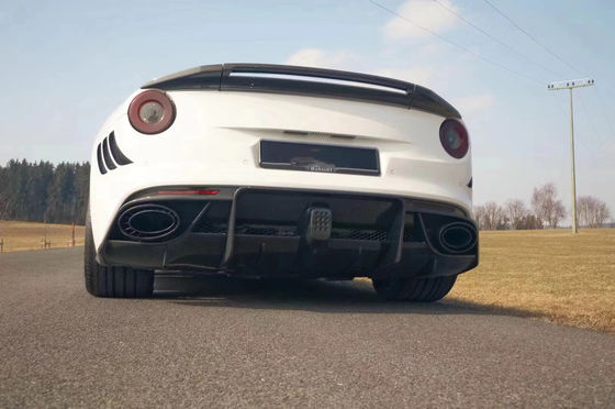 Для Ferrari F12 Dry Carbon Fiber Body Kit F12 Усовершенствованный стиль MSY Передний и задний бампер Спойлер капот
