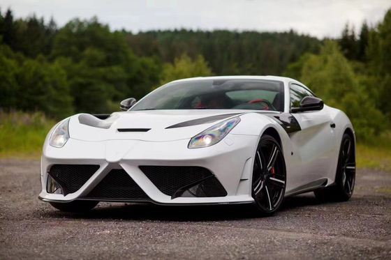 Для Ferrari F12 Dry Carbon Fiber Body Kit F12 Усовершенствованный стиль MSY Передний и задний бампер Спойлер капот