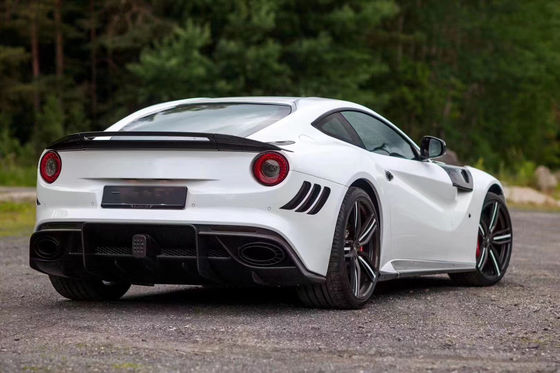 Для Ferrari F12 Dry Carbon Fiber Body Kit F12 Усовершенствованный стиль MSY Передний и задний бампер Спойлер капот