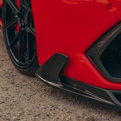 Заменить Lamborghini Universal Wide Body Kits LP610 Huracan Evo Body Kit Передняя губа воздухозабор