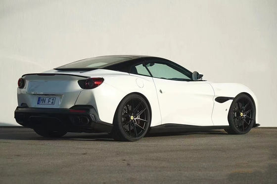 Портофино Ferrari Body Kit NOVI Style Передний губный диффузер Спойлер Автомобильная боковая юбка 2017