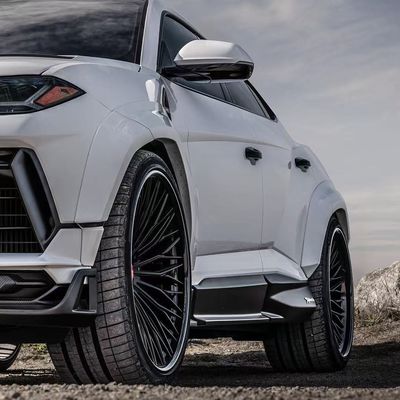 RT Комплект карбона для внедорожников URUS Lamborghini Front Lip Diffuser Wheel Arch Widebody Kit