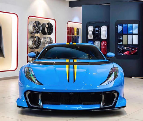 2017 - 2019 812 Body Kit Competizione Style Широкое тело Ferrari Hood Углеродное волокно