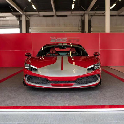 296GTB Ferrari Body Kit 296GTB OEM Carbon Fiber Универсальный фронтальный диффузорный спойлер