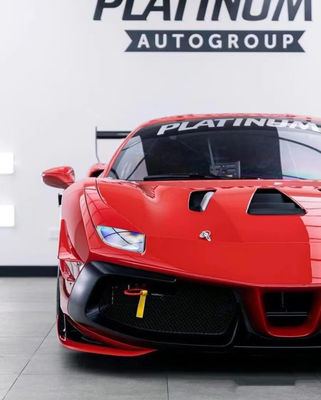 Ferrari 488 Body Kit 488 EVO стиль передний бампер подбородок губы спойлер