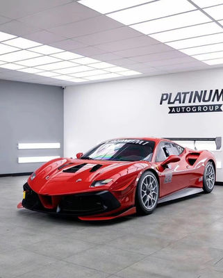 Ferrari 488 Body Kit 488 EVO стиль передний бампер подбородок губы спойлер