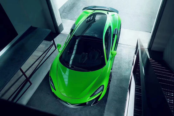 Для McLaren 540c 570s 570gt Углеродные волокна корпус комплект 540c 570s 570gt Усовершенствованный стиль NOVI Передний губный диффузер спойлер