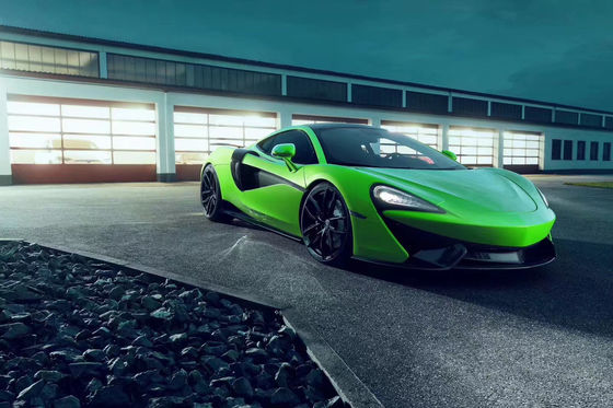 Для McLaren 540c 570s 570gt Углеродные волокна корпус комплект 540c 570s 570gt Усовершенствованный стиль NOVI Передний губный диффузер спойлер