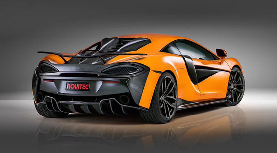 Для McLaren 540c 570s 570gt Углеродные волокна корпус комплект 540c 570s 570gt Усовершенствованный стиль NOVI Передний губный диффузер спойлер
