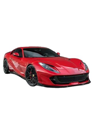 1016 Ferrari Body Kit 812 190 мм Углеродный волокно передний бампер диффузер Спойлер