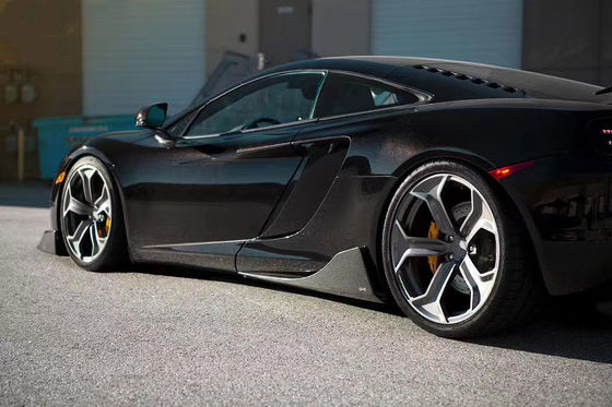 Высококачественный корпус из углеродного волокна для McLaren MP4-12C Mp4-12c Углеродный волокна передняя лопатка задняя диффузерная боковая юбка