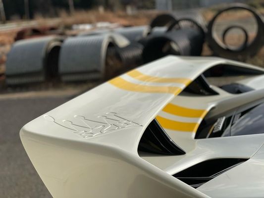 Углеродный волокно широкофюзеляжный Ferrari 488pista спойлер Углеродный волокно спойлер крыльцо