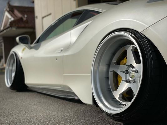 Углеродный волокно широкофюзеляжный Ferrari 488pista спойлер Углеродный волокно спойлер крыльцо