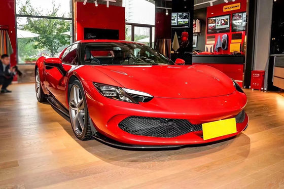 296 Ferrari Widebody Kit OEM Углеродная волокна защитная пластина двигателя