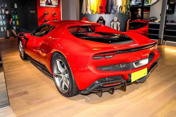 296 Ferrari Widebody Kit OEM Углеродная волокна защитная пластина двигателя