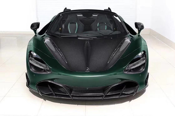 Комплект корпуса из углеродных волокон для McLaren 720S 720 Upgraded TOPCAR Style Передняя лопатка Задняя диффузерная крышка