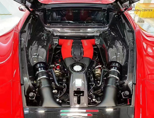 488 Ferrari Body Kit Сухое двигательное щит из углеродного волокна