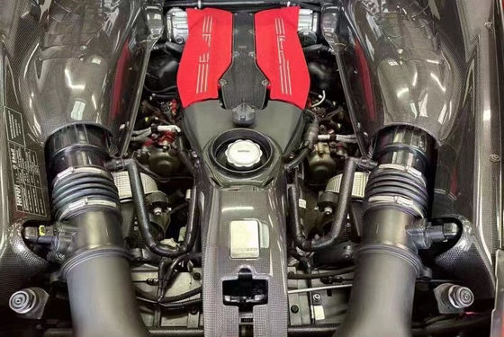 488 Ferrari Body Kit Сухое двигательное щит из углеродного волокна