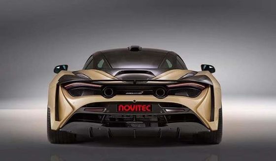Вентиляция крыши автомобиля для Mclaren 720S N Style Carbon Fiber Roof Air Scoop Vent для Mclaren 720S Coupe 765LT Roof Vent