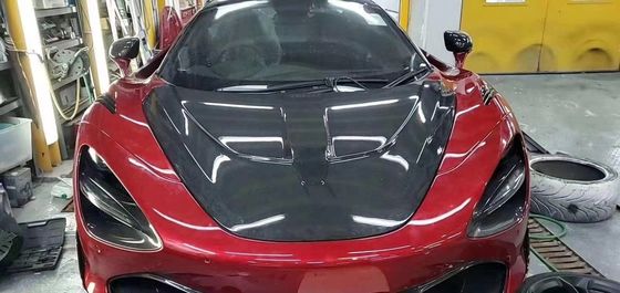 Для McLaren 720s Carbon Fiber Hood 720s Усовершенствованный NOVI стиль Carbon Fiber Hood Body Kit