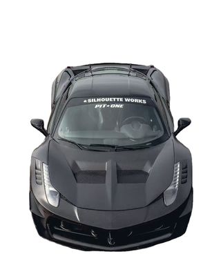 458 Ferrari Body Kit LB Style Передний и задний бампер 2011 - 2014 Готовка Спойлер для автомобиля