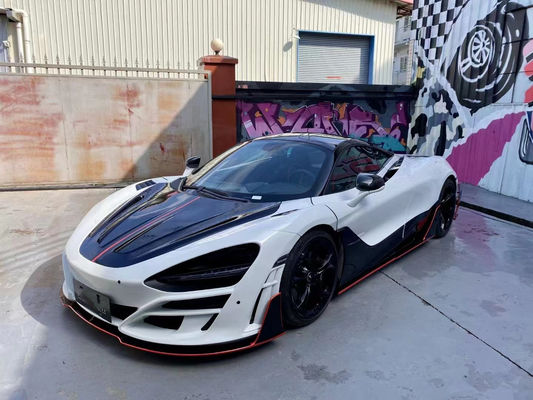 Для McLaren 720s Сухой карбоновый корпус 720s Усовершенствованный карбоновый корпус в стиле MSY Передний и задний бампер