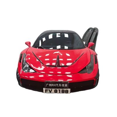 Ferrari 458 Body Kit SP Style Углеродное волокно передний и задний бампер спойлер капот 2010-2014