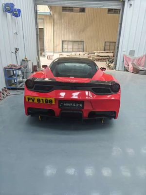 Ferrari 458 Body Kit SP Style Углеродное волокно передний и задний бампер спойлер капот 2010-2014