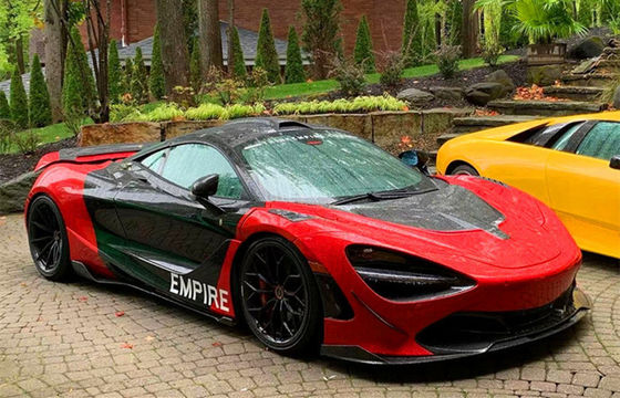 Для McLaren 720s Carbon Fiber Body Kit 720s Усовершенствованный VORS стиль Carbon Fiber Fender Guard Body Kit
