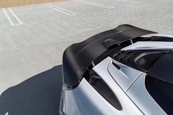 Для McLaren 720s Спойлер из углеродного волокна 720s Усовершенствованный до VORS Style Carbon Fiber Spoiler Wing